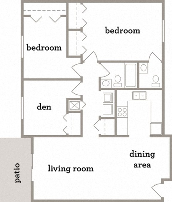 1 & 2 Bedroom Apartments & Townhomes in Dayton, OH Bloomfield Apartments
